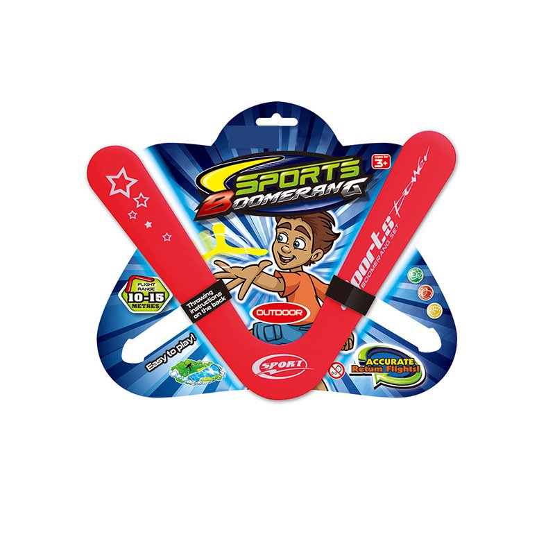 PREMIUM CUSTOM V SHAPE BOOMERANG GLOW IN THE NIGHT BOOMERANG FRISBEED FOR OUTDOOR