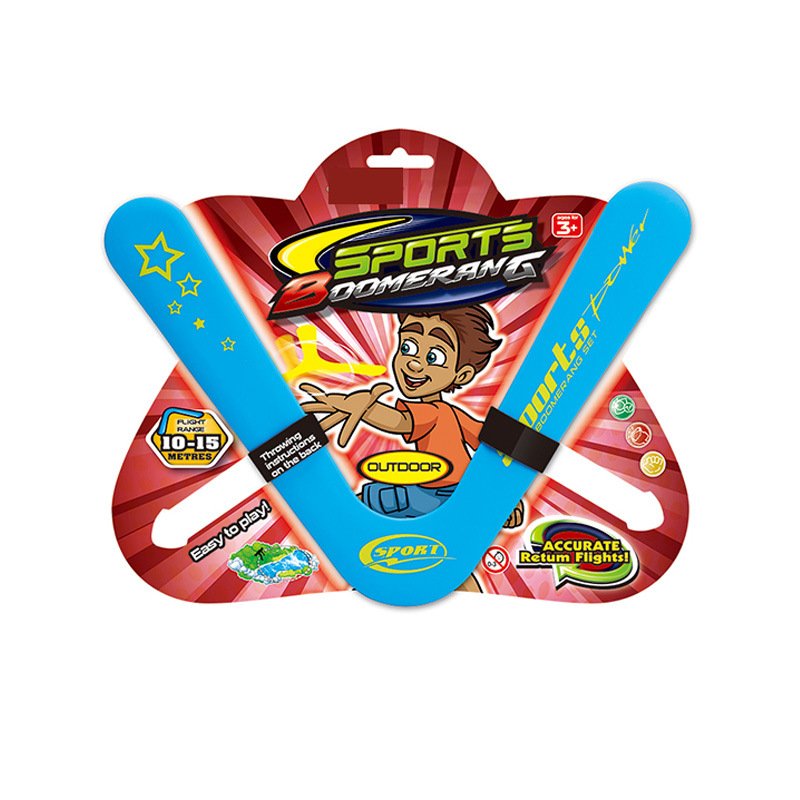 PREMIUM CUSTOM V SHAPE BOOMERANG GLOW IN THE NIGHT BOOMERANG FRISBEED FOR OUTDOOR