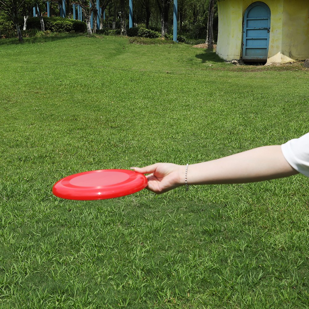 Custom Print Pattern Logo Plastic Frisbee Outdoor Sports Frisbeed