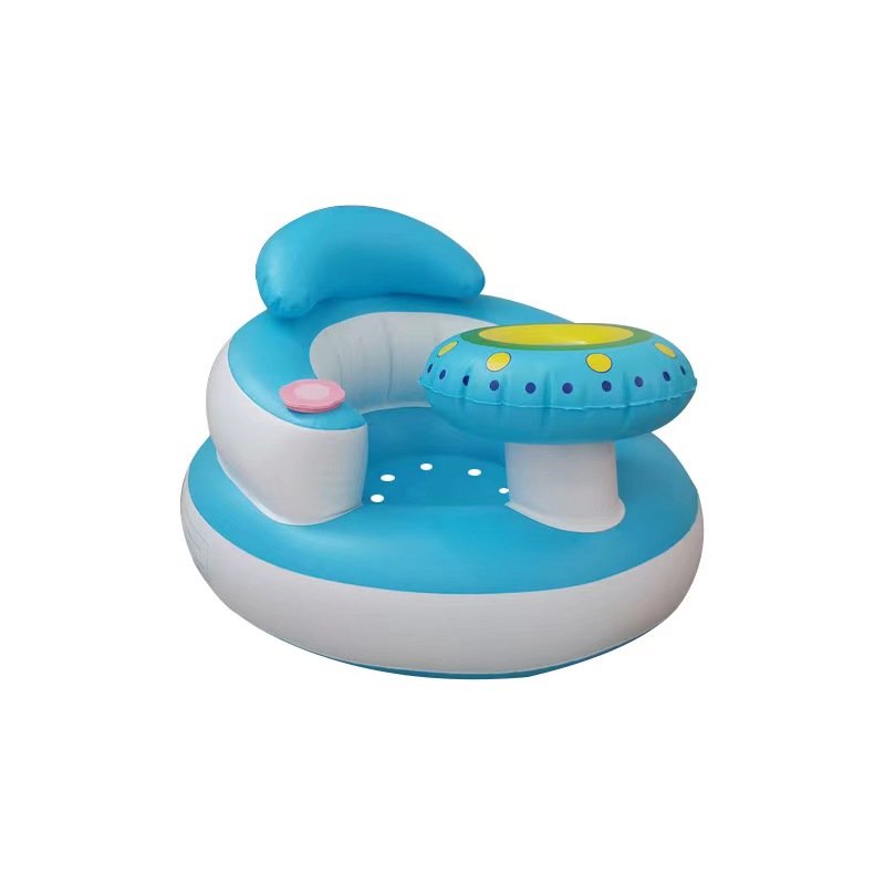 Inflatable Sofa Child Training Seat Inflatable Baby Sofa Portable Living Room Baby Customized Logo Modern Soft Kids Sofa