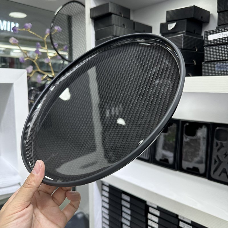 Carbon Fiber Frisbee Spot Direct Sales Sports Frisbee Carbon Fiber Customized Logo