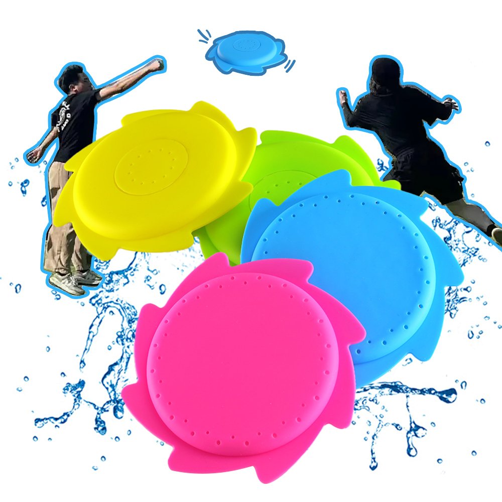 Amazon Hot New Sport Toys Water Frisbeed Toys Ultimate Beach Frisbeed Sprinkler Disk For Family Game