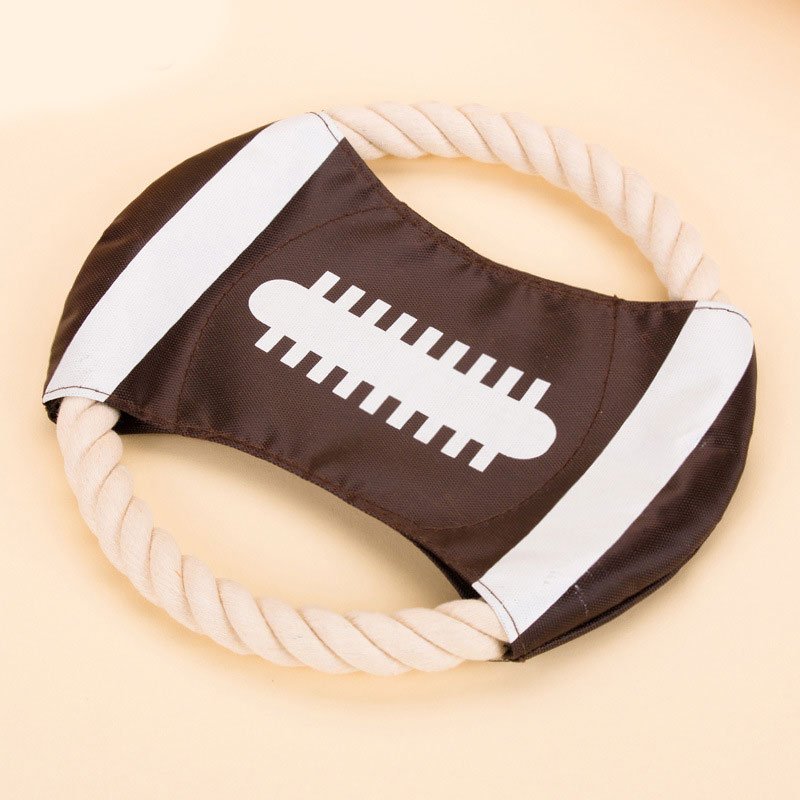 Wholesale manufacture high quality cute durable multi-use interactive toy dog Frisbeed