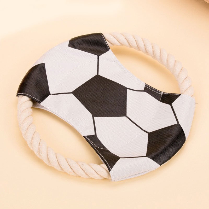 Wholesale manufacture high quality cute durable multi-use interactive toy dog Frisbeed