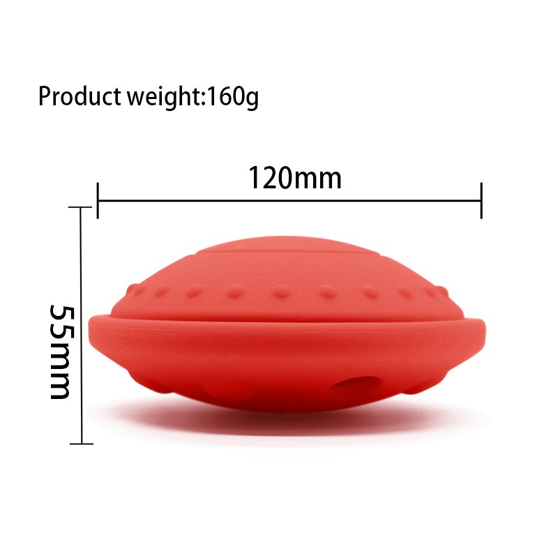 Hot New Pet Dog Toy Durable Silicone Chew Frisbee for Dogs Puppy Cat Chew Toys flying disc Tooth Cleaning Dog treat toy