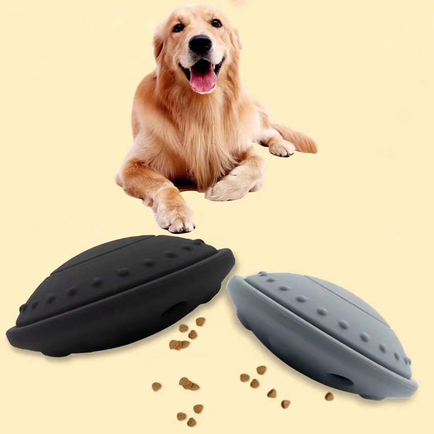 Hot New Pet Dog Toy Durable Silicone Chew Frisbee for Dogs Puppy Cat Chew Toys flying disc Tooth Cleaning Dog treat toy