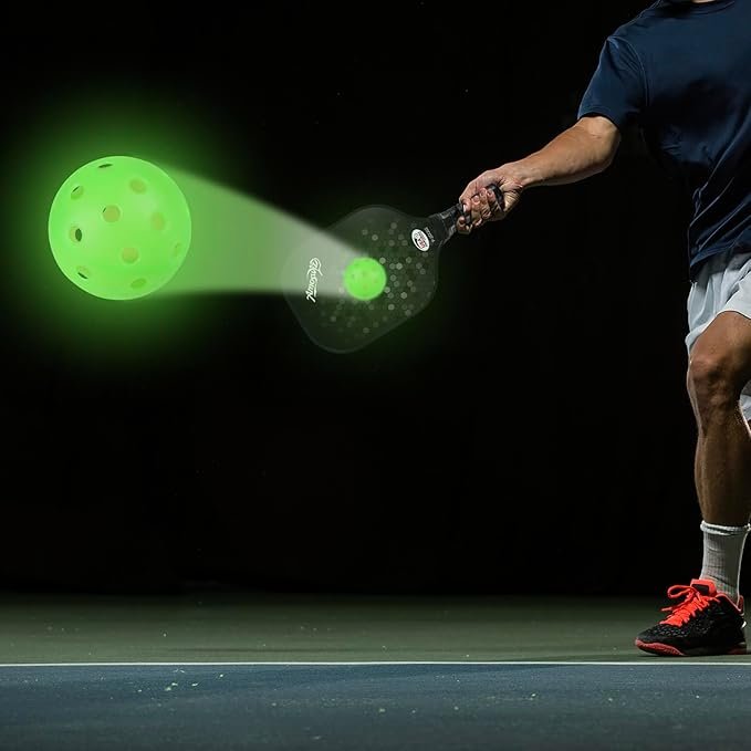 Outdoor Toys Pickleball S40 Pickleballs Hole 40 Ball Play Balls Rough Surface Carbon Fiber Pickleball Paddle