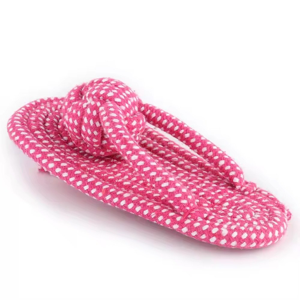 5 Pack Rope Chew Toys for Small Medium Dogs Frisbee Slipper Set Rope for Dogs