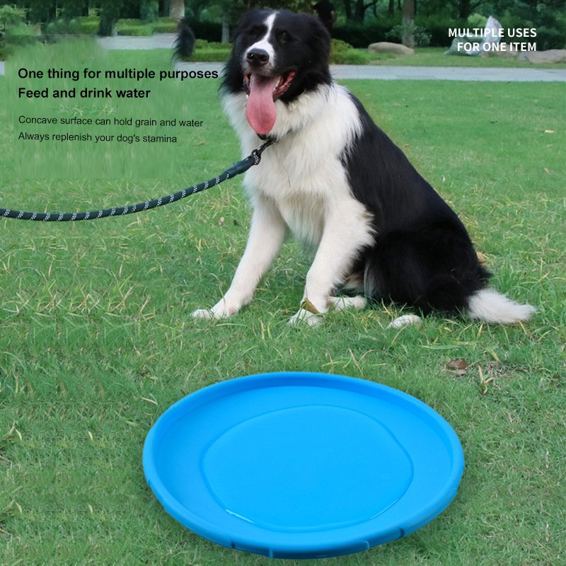 Durable Custom Pet Toy Disk Dog Flying Discs Pet Feeding Ultimate Flying Disc Sports Interactive Dog Toy