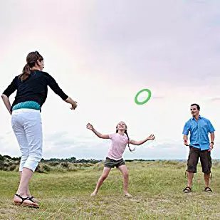 Game Pet Toys Hollow Flying Disc Plastic Frisbeed Rings Electronic Toy Custom Promotional Outdoor Gift Unisex Custom Color Junye