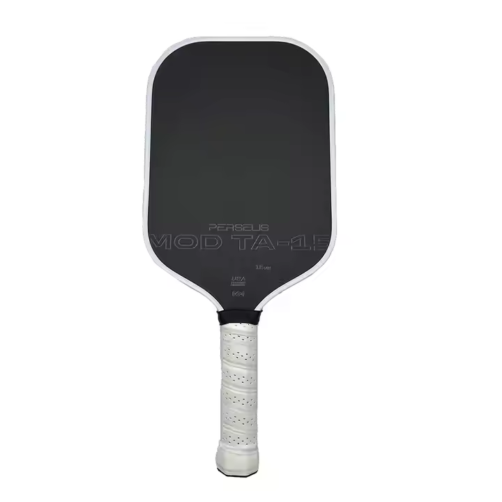 Black Surface Perseus 16mm MOD TA-15 Pro Player Edition Gen3 Propulsion Core T700 Carbon Fiber Pickleball Paddle persius