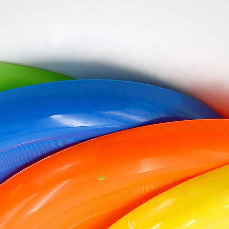 Wholesale Custom Logo Ultimate Frisbee Disc Soft Plastic PE Pet Dog Flying Disc Children Toy Beach Frisbee