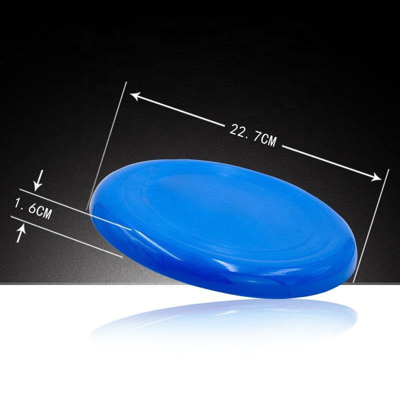 Wholesale Custom Logo Ultimate Frisbee Disc Soft Plastic PE Pet Dog Flying Disc Children Toy Beach Frisbee