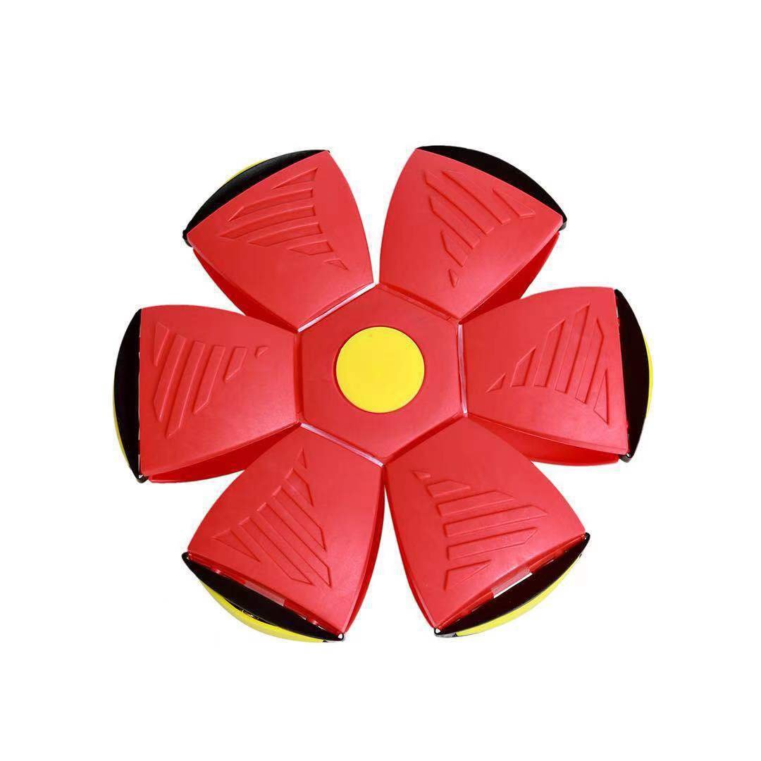 Transformer Plastic Toys Dog Ball Frisbee Pet Kids Outdoor Toys