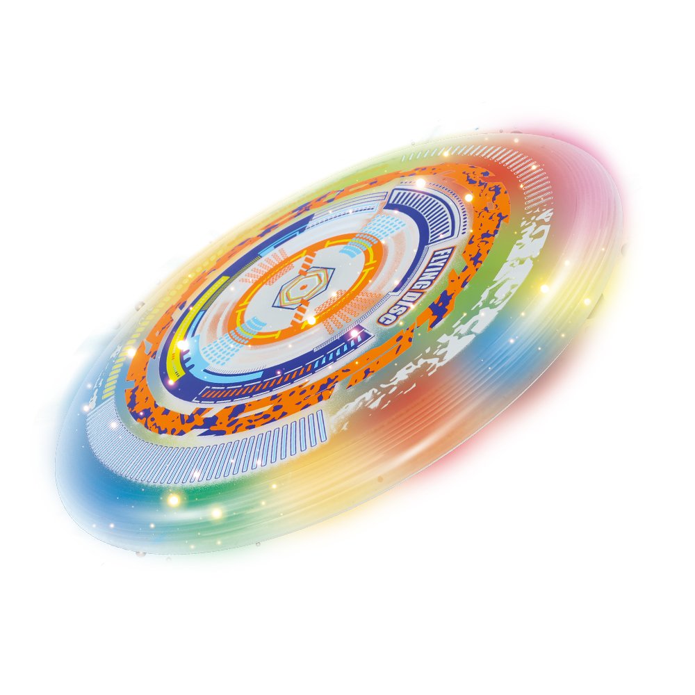 12 Inch Plastic Light Up Flying Disc LED Disc Sporting Outdoor Games For Family Wholesale Frisbeed