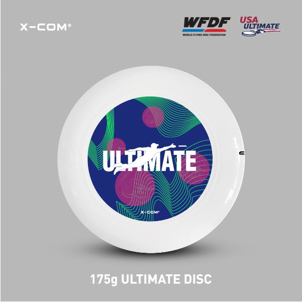 Digital Print Ultimate Flying Disc PE Plastic Accept OEM And Custom LOGO