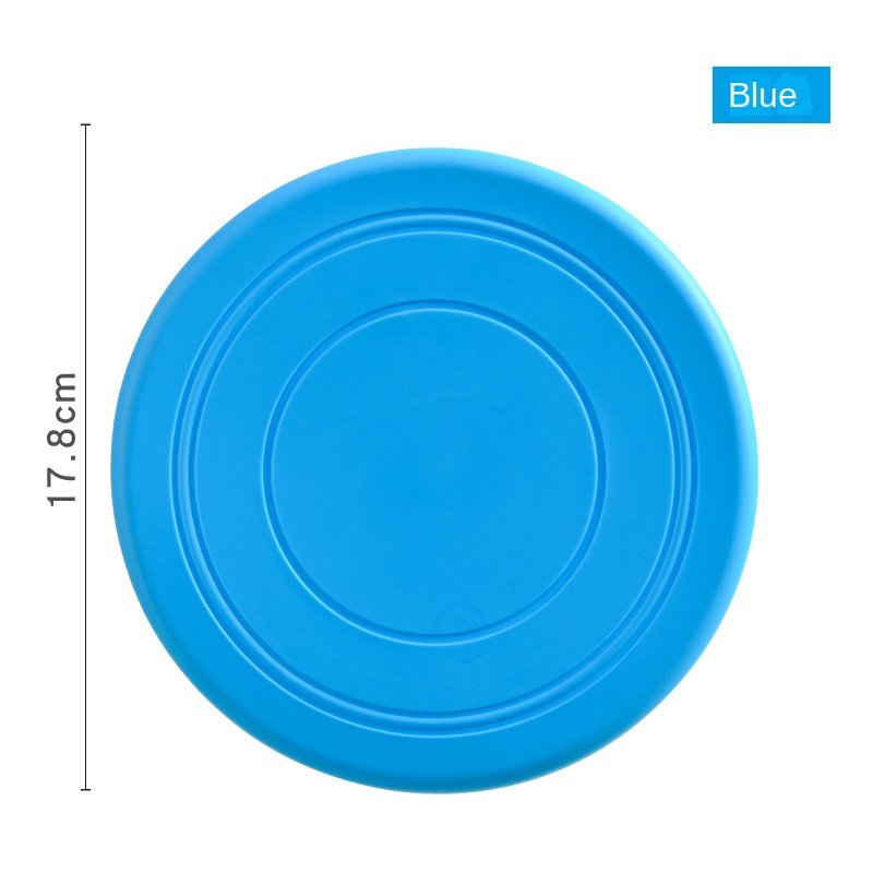 Pet toy dog Frisbeed Pet interactive training Frisbeed floating water bite resistant soft Frisbeed pet supplies