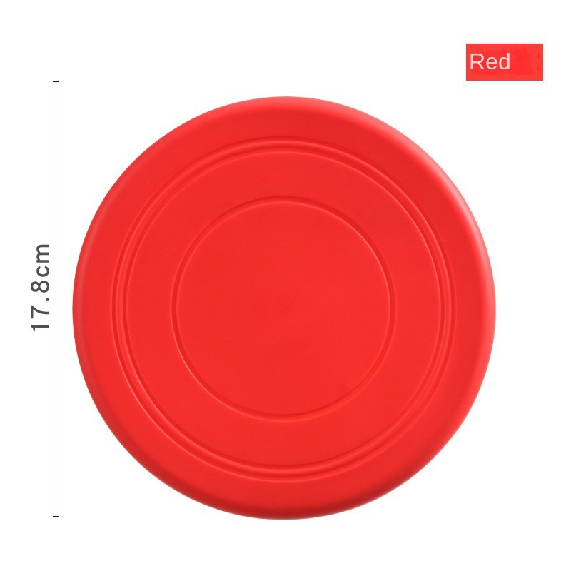 Pet toy dog Frisbeed Pet interactive training Frisbeed floating water bite resistant soft Frisbeed pet supplies