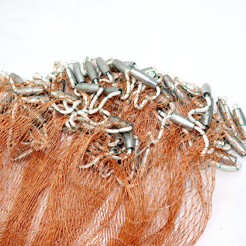 Finefish catch fishing net cast nets water hand throw fly fishing network small mesh gill net with sinker and without sinke
