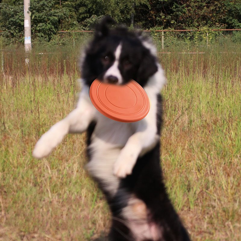 Puzzle Dog Toys Pack Food Pet Leaking Food Training Flying Saucer TPR Dog Interactive Toy Frisbee