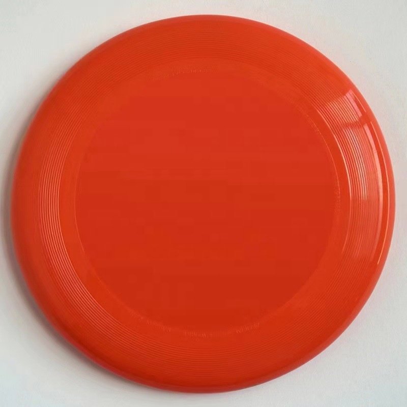 Customized 27.5cm Pets Toys Flying Discs Plastic Frisbeed Outdoor Toy Sports Silicone Frisbeed Kids Adults PE Opp Bag Unisex ZHE