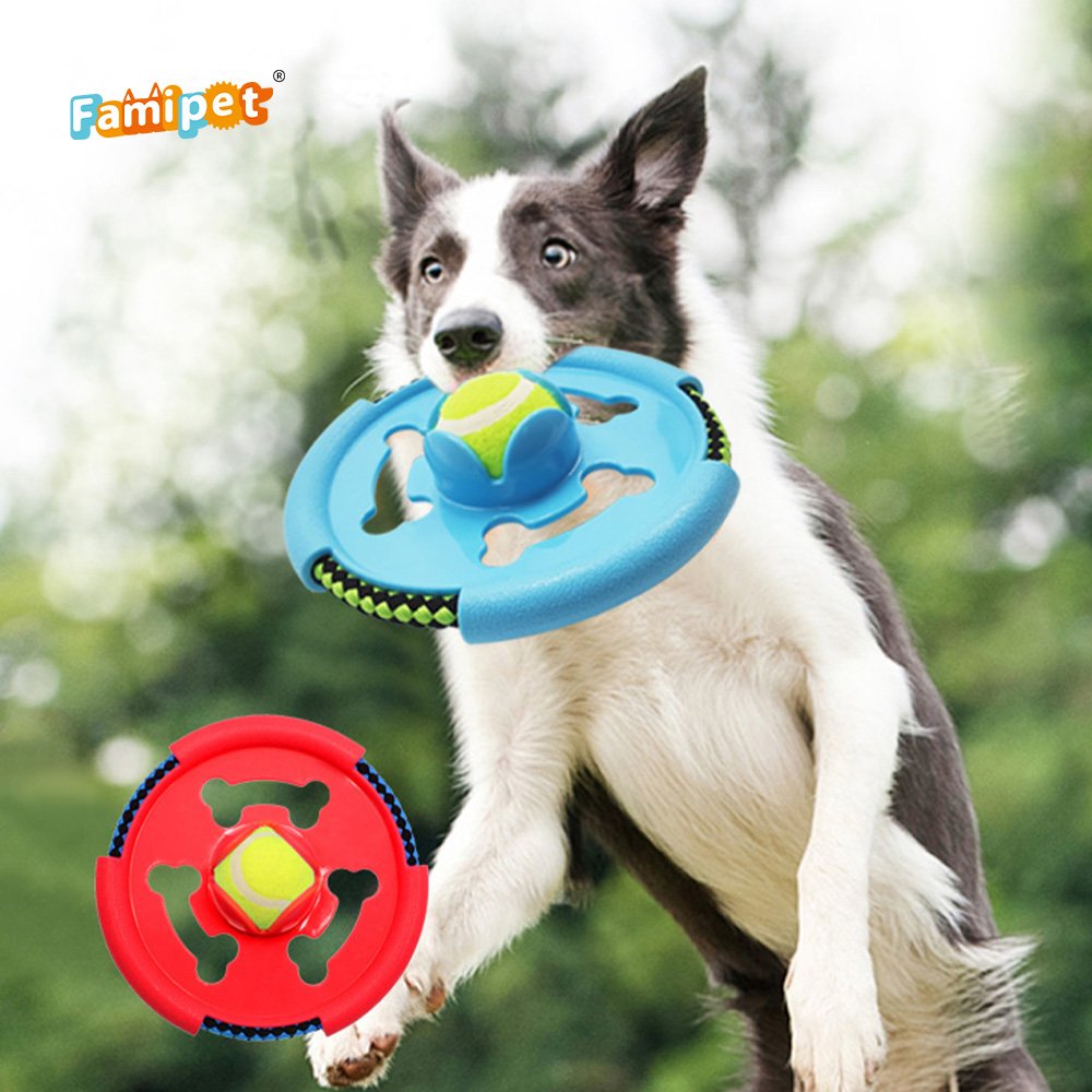 China Supplier High Quality Strong Tough Durable Rubber Train Puppy Chew Dog Toys