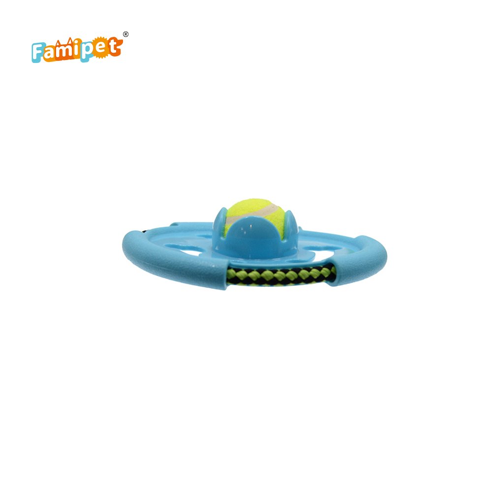 China Supplier High Quality Strong Tough Durable Rubber Train Puppy Chew Dog Toys