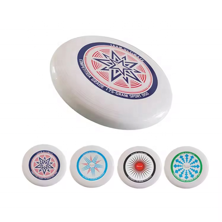 Swivel Flying Discs Professional Throwing Disc Lightweight for Outdoor Sports Beach Camping Game Luminous Frisbee Flying Saucer