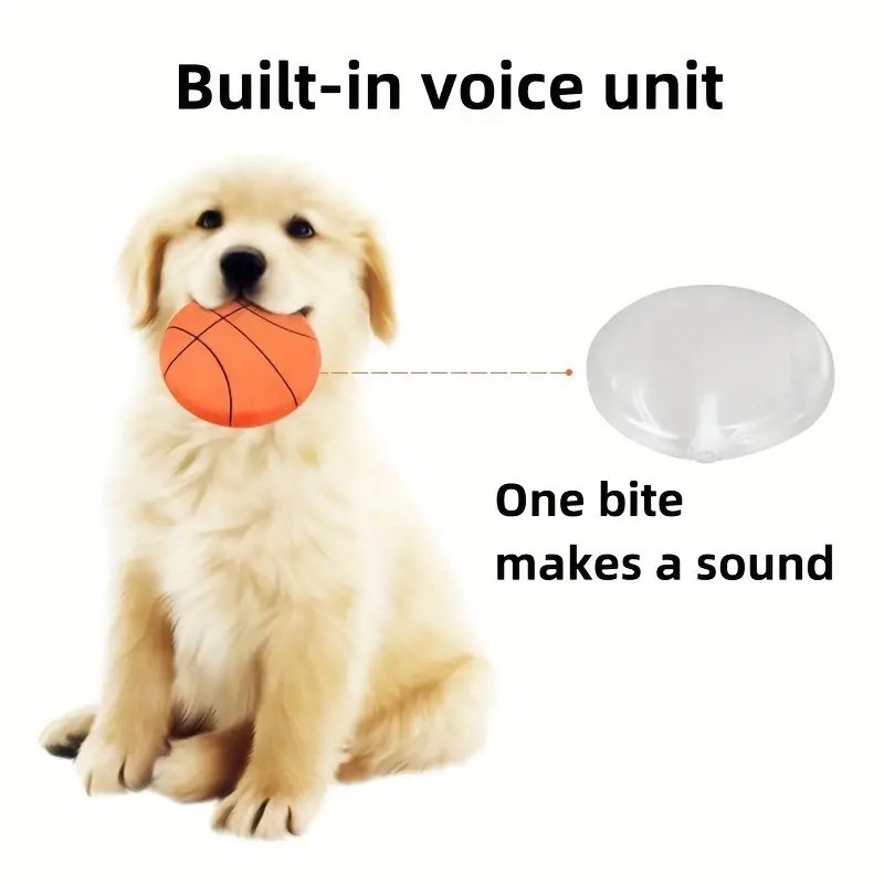 pet dogs and cats plush sound bite resistant teething toys Pet Interactive throwing supplies ball Frisbee
