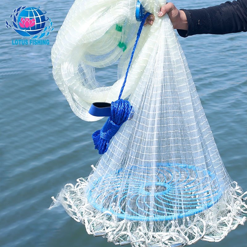 New Release Without Frisbee Disc Nylon PA6 Fishing Fishing Throw Cast Net