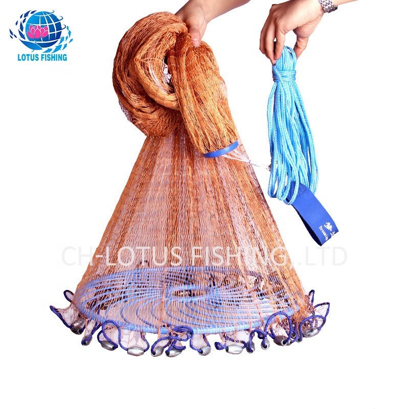 New Release Without Frisbee Disc Nylon PA6 Fishing Fishing Throw Cast Net