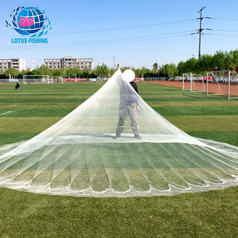 New Release Without Frisbee Disc Nylon PA6 Fishing Fishing Throw Cast Net