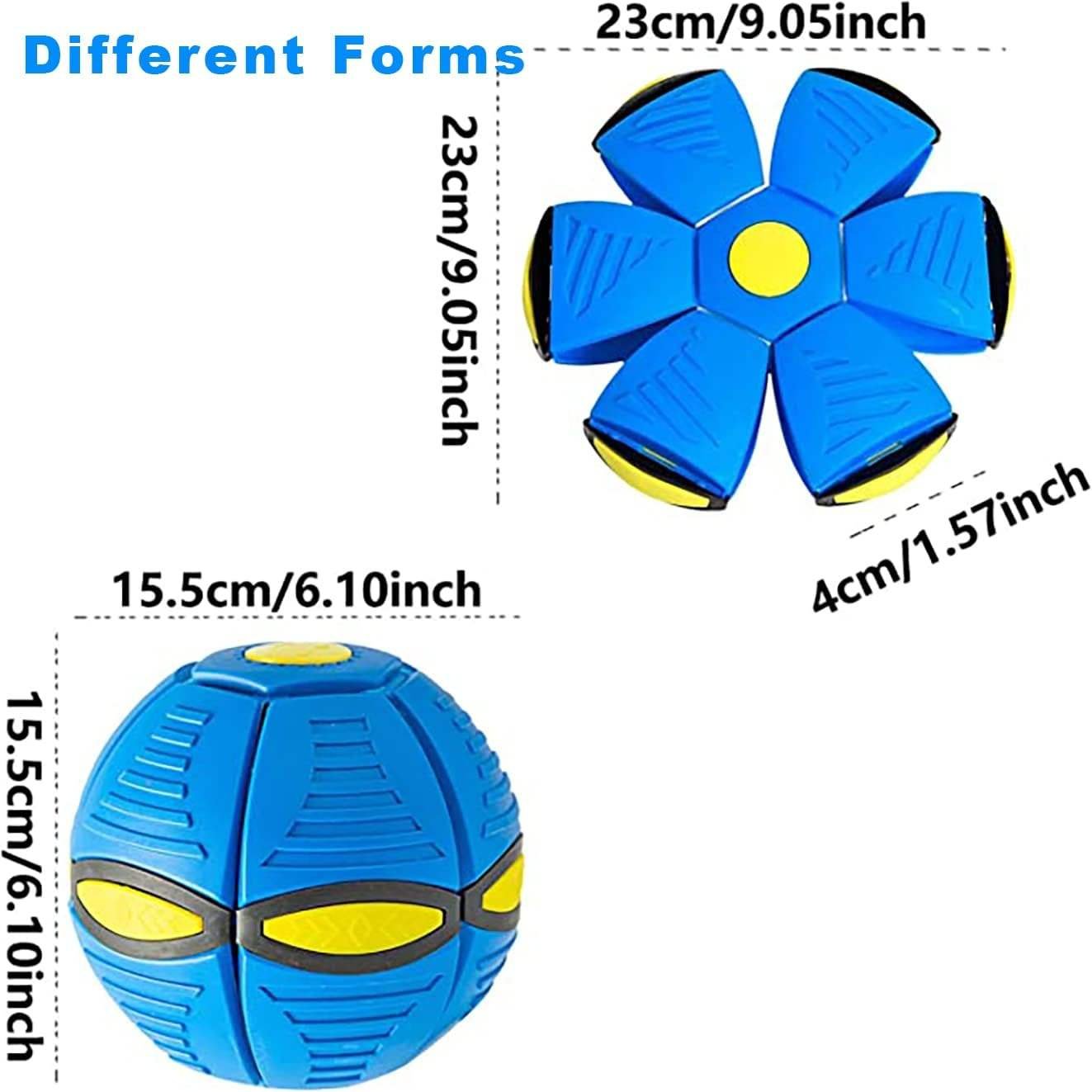 Bounce Ball Frisbeed Ball Outdoor Vent Toy Magic Decompression Toy