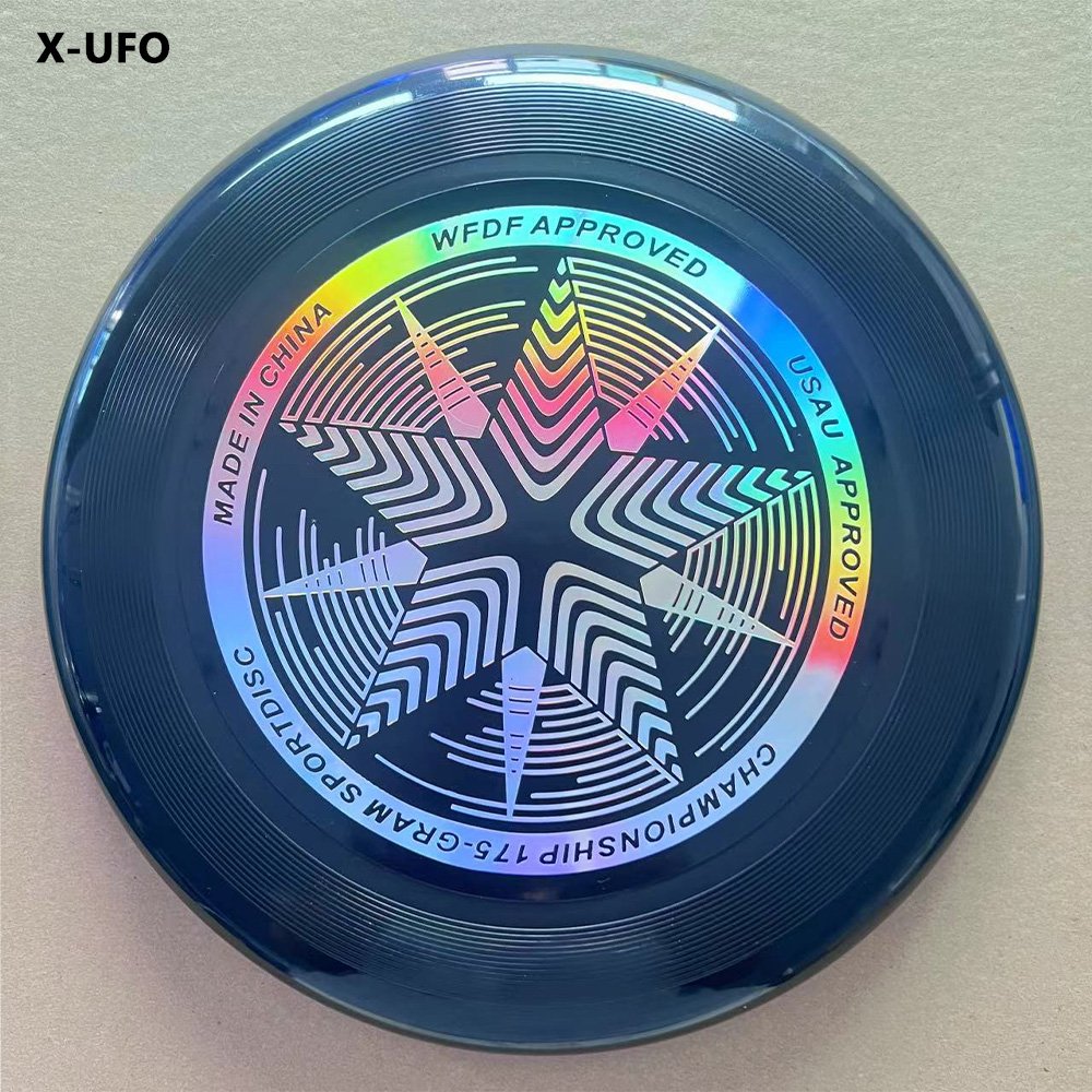 WFDF Approved X-UFO Ultimate Frisbee Factory Hot Selling Training Flying Disc Soft Plastic Championship Team Outdoor Customize 175g Frisbee