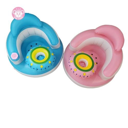Inflatable Sofa Child Training Seat Inflatable Baby Sofa Portable Living Room Baby Customized Logo Modern Soft Kids Sofa