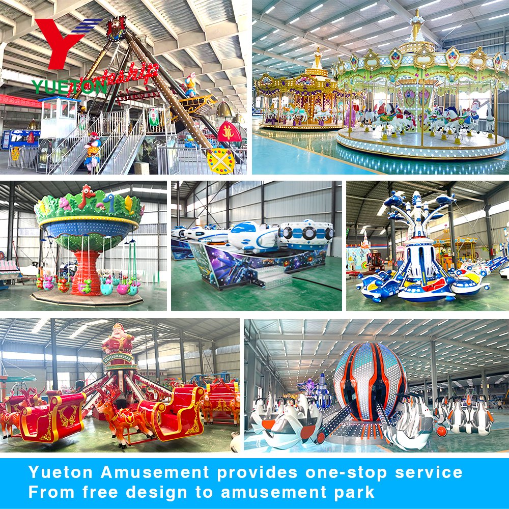 Low Cost Attraction Carnival Game 6 Seats Small Swing Mini Pendulum Dinosaur Theme Kids Amusement Park Frisbee Rides For Sale