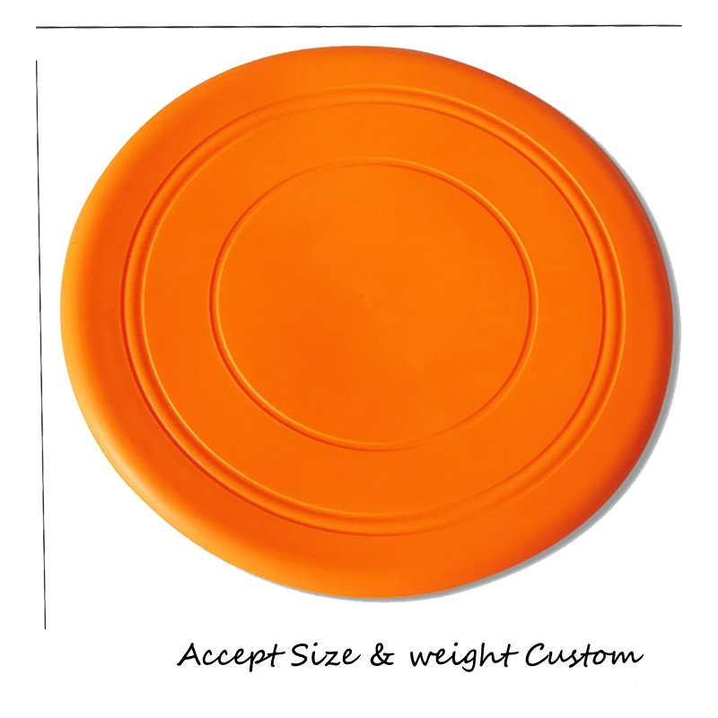 wholesale frisbee golf disc outdoor sports flying disk toy silicone beach soft flexible durable grip frisbee custom logo flying