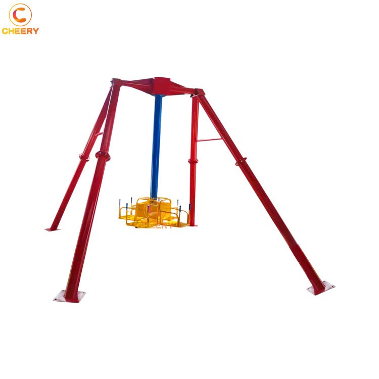 Fun Fair Kids Rides Outdoor Games Discovery Small Swing Pendulum Frisbee Amusement Ride Manufacturer