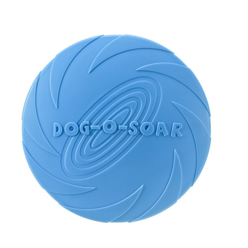 Pet Training Toy Interactive Dog Chew Toys Resistance Bite Soft Rubber Toys Pet Flying Discs Dog Frisbeed