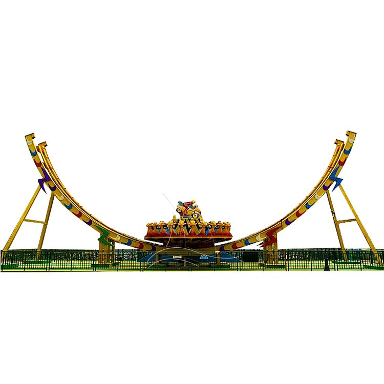 Theme park adults thrill rides flying UFO / flying turntable attractions