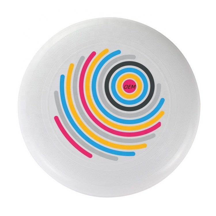 Outdoor Frisbee Toys Solid Color Frisbee Custom Logo 175g