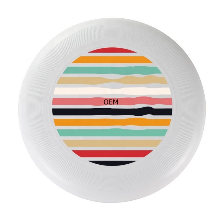 Outdoor Frisbee Toys Solid Color Frisbee Custom Logo 175g