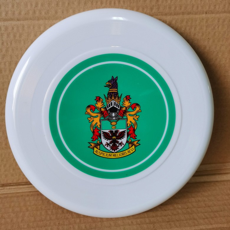 Plastic 8inch 20cm Custom Printing Dog Flying Dis Beach Sports Ultimate Frisbeed For Outdoors Games