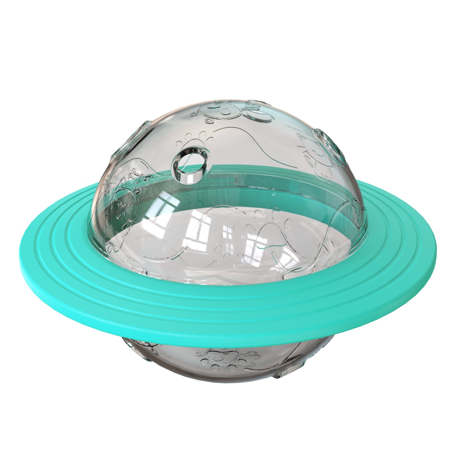 Manufacturers direct sales of new pet products Dog Puzzle Treat Toy Multi-functional food distribution Frisbees toy