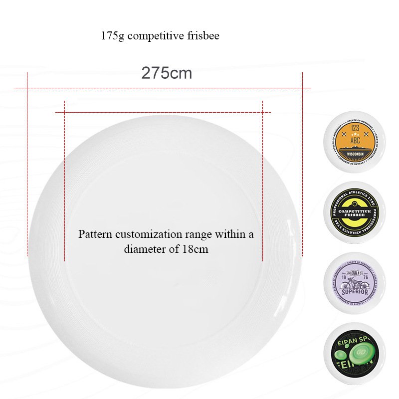 Sport Soft Grip Frisbee Disc Great for Competitions Beach Team Flying Discs Ultimate Frisbee