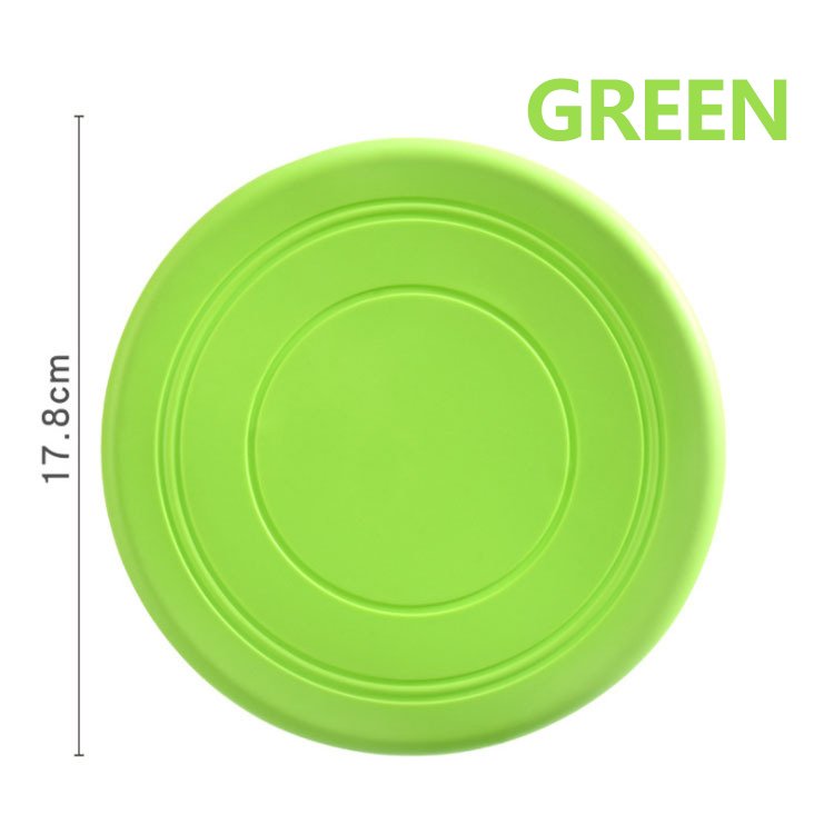 Dog Frisbeed Custom Logo Silicone Ultimate Mini Plastic Frisbeed Sports Dog Toys Frisbeed TPR Pet Bite Toys