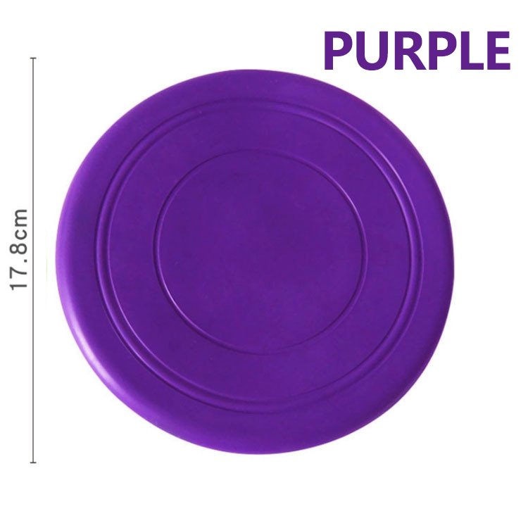 Dog Frisbeed Custom Logo Silicone Ultimate Mini Plastic Frisbeed Sports Dog Toys Frisbeed TPR Pet Bite Toys