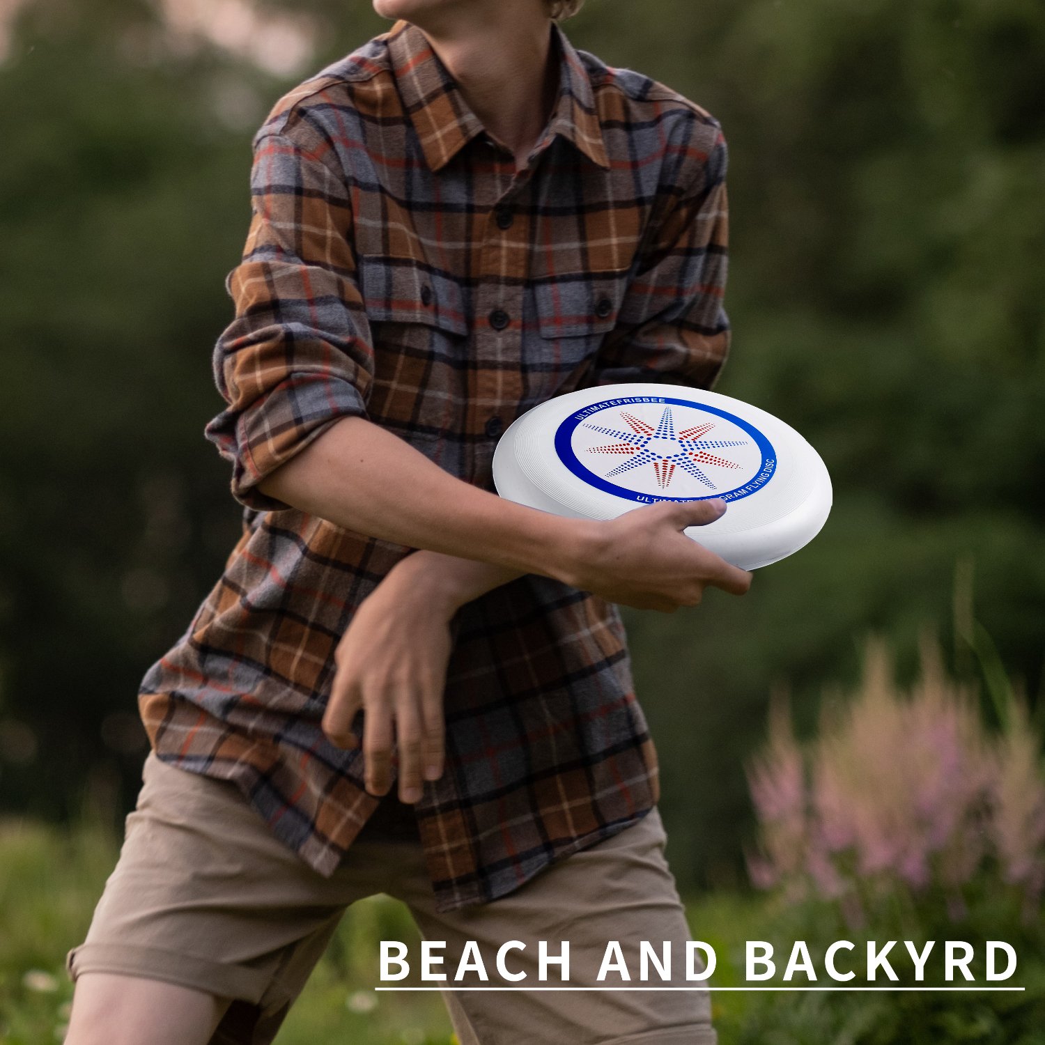 Professional Custom Competitive Decompression Sports Golf Disc Professional 175g PE Plastic Ultimate Frisbeed