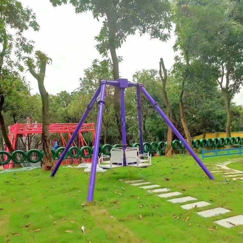 Waimar Kids Rides Outdoor Games Small Swing Pendulum Frisbee Amusement Ride Manufacturer