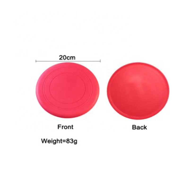 Fashion Pet Portable Bowl Dog Flying Disc Toy Flying Discs Pet Silicone Rubber Flying Discs Dog Frisbeed